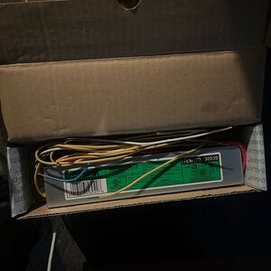 Green Electrical Ballast with Wires